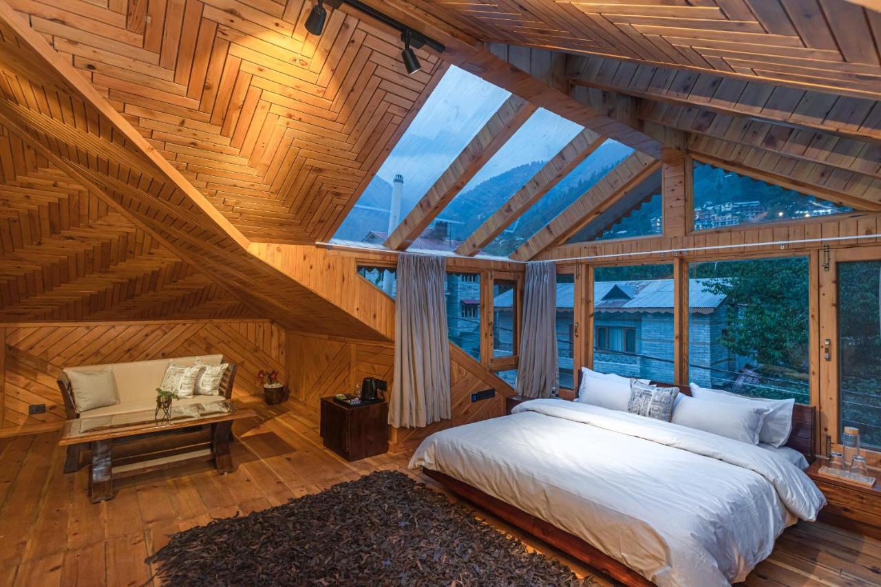Saffronstays Monarch Manor, Manali - Regal Mansion Dış mekan fotoğraf